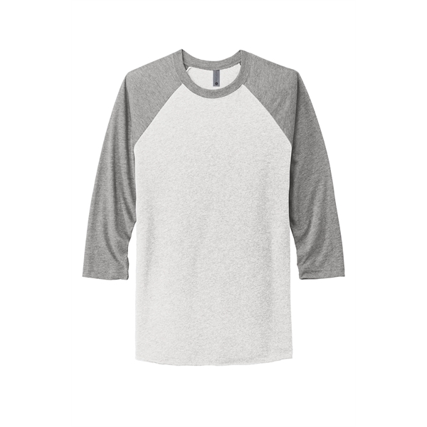 Next Level Apparel Unisex Tri-Blend 3/4-Sleeve Raglan Tee. - Next Level Apparel Unisex Tri-Blend 3/4-Sleeve Raglan Tee. - Image 8 of 55