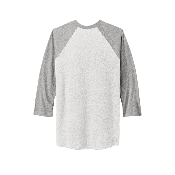 Next Level Apparel Unisex Tri-Blend 3/4-Sleeve Raglan Tee. - Next Level Apparel Unisex Tri-Blend 3/4-Sleeve Raglan Tee. - Image 9 of 55