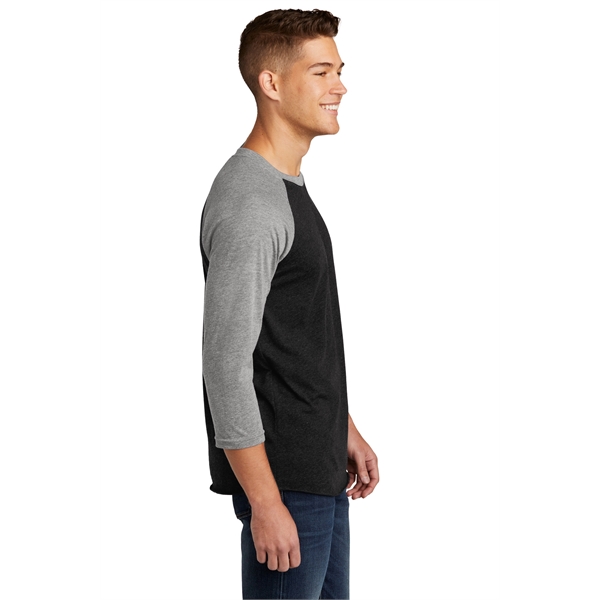 Next Level Apparel Unisex Tri-Blend 3/4-Sleeve Raglan Tee. - Next Level Apparel Unisex Tri-Blend 3/4-Sleeve Raglan Tee. - Image 12 of 55