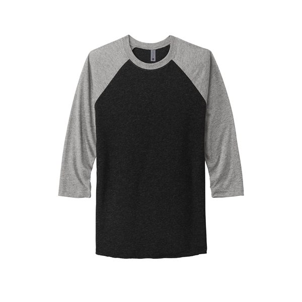 Next Level Apparel Unisex Tri-Blend 3/4-Sleeve Raglan Tee. - Next Level Apparel Unisex Tri-Blend 3/4-Sleeve Raglan Tee. - Image 13 of 55