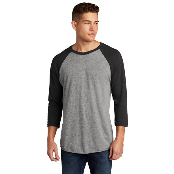 Next Level Apparel Unisex Tri-Blend 3/4-Sleeve Raglan Tee. - Next Level Apparel Unisex Tri-Blend 3/4-Sleeve Raglan Tee. - Image 20 of 55