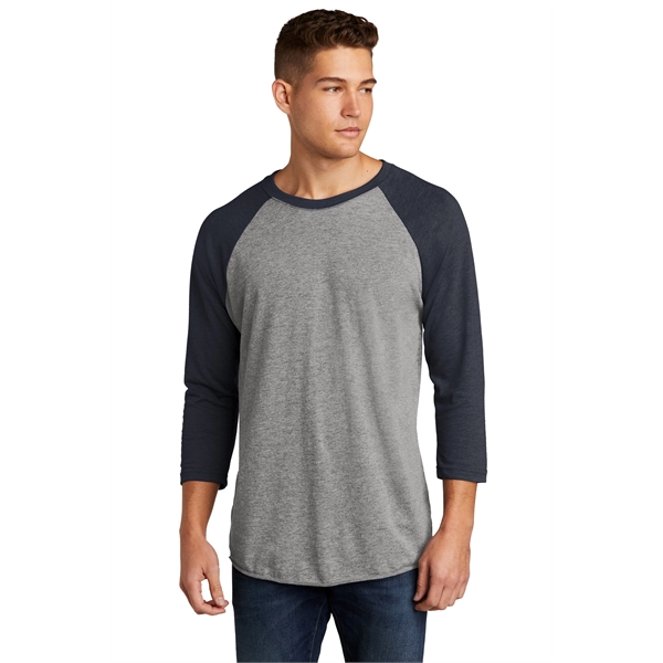 Next Level Apparel Unisex Tri-Blend 3/4-Sleeve Raglan Tee. - Next Level Apparel Unisex Tri-Blend 3/4-Sleeve Raglan Tee. - Image 25 of 55