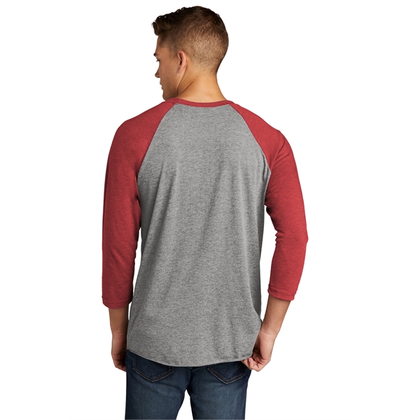 Next Level Apparel Unisex Tri-Blend 3/4-Sleeve Raglan Tee. - Next Level Apparel Unisex Tri-Blend 3/4-Sleeve Raglan Tee. - Image 41 of 55