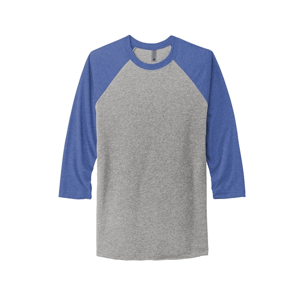 Next Level Apparel Unisex Tri-Blend 3/4-Sleeve Raglan Tee. - Next Level Apparel Unisex Tri-Blend 3/4-Sleeve Raglan Tee. - Image 53 of 55