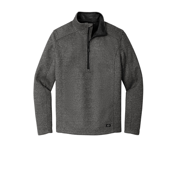 OGIO Grit Fleece 1/2-Zip - OGIO Grit Fleece 1/2-Zip - Image 6 of 7