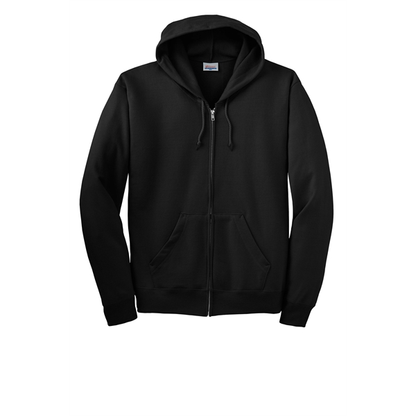 Hanes - EcoSmart Full-Zip Hooded Sweatshirt. - Hanes - EcoSmart Full-Zip Hooded Sweatshirt. - Image 55 of 91