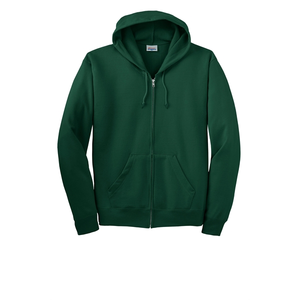 Hanes - EcoSmart Full-Zip Hooded Sweatshirt. - Hanes - EcoSmart Full-Zip Hooded Sweatshirt. - Image 70 of 91