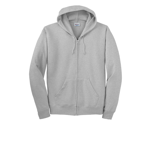 Hanes - EcoSmart Full-Zip Hooded Sweatshirt. - Hanes - EcoSmart Full-Zip Hooded Sweatshirt. - Image 75 of 91