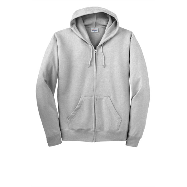 Hanes - EcoSmart Full-Zip Hooded Sweatshirt. - Hanes - EcoSmart Full-Zip Hooded Sweatshirt. - Image 80 of 91