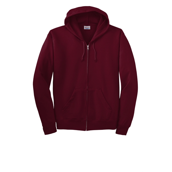 Hanes - EcoSmart Full-Zip Hooded Sweatshirt. - Hanes - EcoSmart Full-Zip Hooded Sweatshirt. - Image 85 of 91