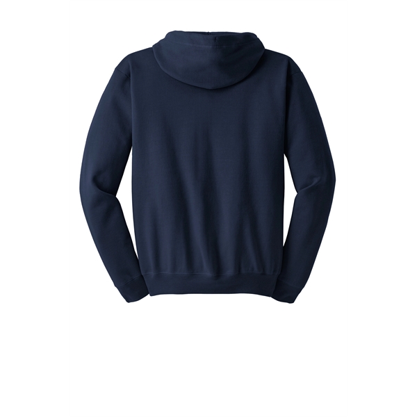 Hanes - EcoSmart Full-Zip Hooded Sweatshirt. - Hanes - EcoSmart Full-Zip Hooded Sweatshirt. - Image 91 of 91