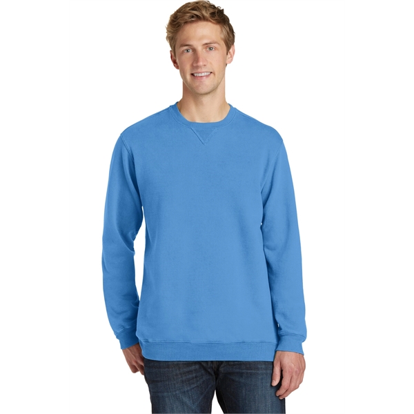 Port & Company Beach Wash Garment-Dyed Crewneck Sweatshirt - Port & Company Beach Wash Garment-Dyed Crewneck Sweatshirt - Image 46 of 90