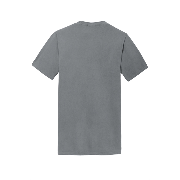 Port & Company Beach Wash Garment-Dyed Pocket Tee. - Port & Company Beach Wash Garment-Dyed Pocket Tee. - Image 14 of 45