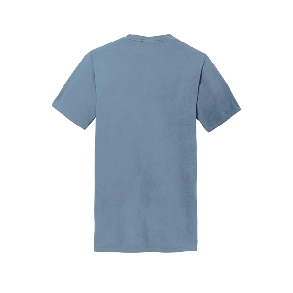 Port & Company Beach Wash Garment-Dyed Pocket Tee. - Port & Company Beach Wash Garment-Dyed Pocket Tee. - Image 16 of 45