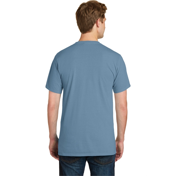 Port & Company Beach Wash Garment-Dyed Pocket Tee. - Port & Company Beach Wash Garment-Dyed Pocket Tee. - Image 21 of 45