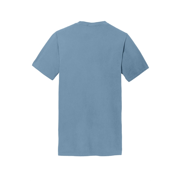 Port & Company Beach Wash Garment-Dyed Pocket Tee. - Port & Company Beach Wash Garment-Dyed Pocket Tee. - Image 24 of 45