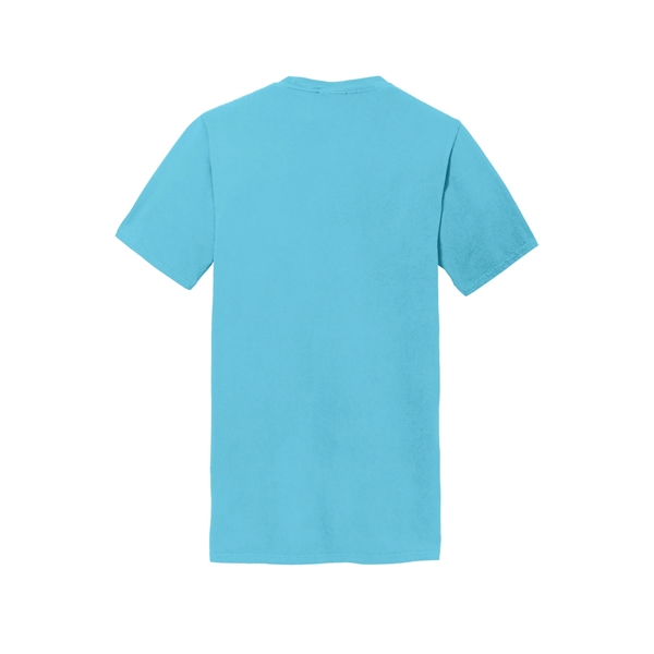 Port & Company Beach Wash Garment-Dyed Pocket Tee. - Port & Company Beach Wash Garment-Dyed Pocket Tee. - Image 29 of 45