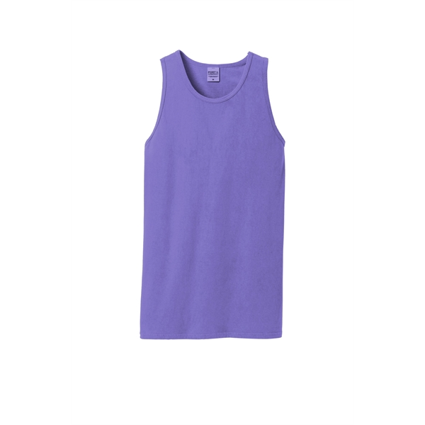 Port & Co Beach Wash Garment-Dyed Tank. - Port & Co Beach Wash Garment-Dyed Tank. - Image 4 of 50