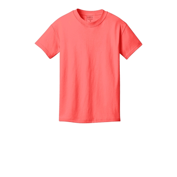 Port & Company Youth Beach Wash Garment-Dyed Tee. - Port & Company Youth Beach Wash Garment-Dyed Tee. - Image 23 of 109