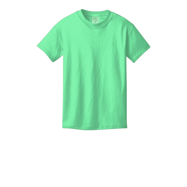 Port & Company Youth Beach Wash Garment-Dyed Tee. - Port & Company Youth Beach Wash Garment-Dyed Tee. - Image 99 of 109