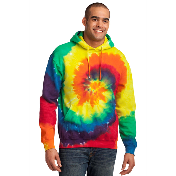 Port & Company Tie-Dye Pullover Hooded Sweatshirt. - Port & Company Tie-Dye Pullover Hooded Sweatshirt. - Image 54 of 66