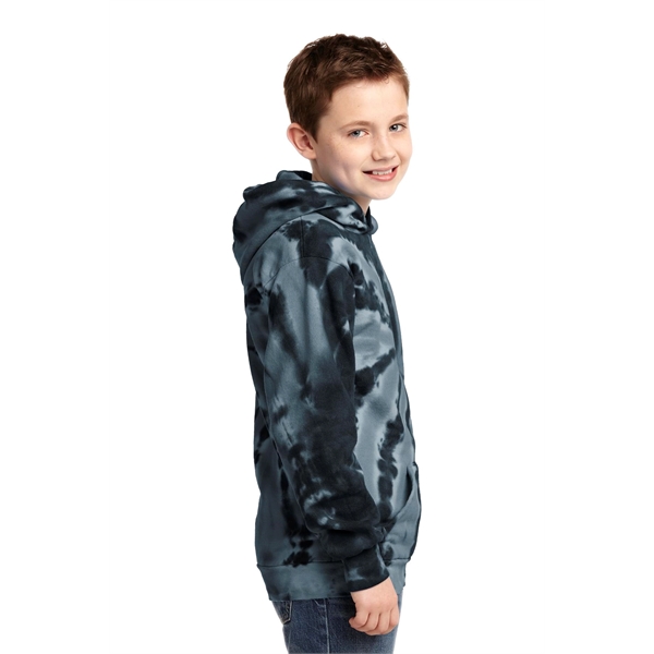 Port & Company Youth Tie-Dye Pullover Hooded Sweatshirt. - Port & Company Youth Tie-Dye Pullover Hooded Sweatshirt. - Image 2 of 60