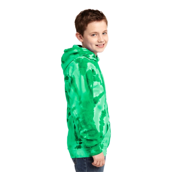 Port & Company Youth Tie-Dye Pullover Hooded Sweatshirt. - Port & Company Youth Tie-Dye Pullover Hooded Sweatshirt. - Image 13 of 60