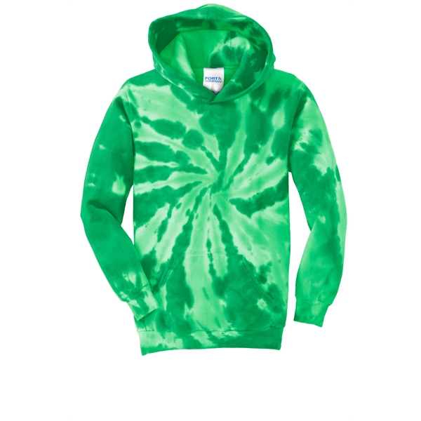 Port & Company Youth Tie-Dye Pullover Hooded Sweatshirt. - Port & Company Youth Tie-Dye Pullover Hooded Sweatshirt. - Image 14 of 60