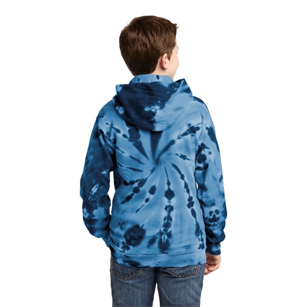 Port & Company Youth Tie-Dye Pullover Hooded Sweatshirt. - Port & Company Youth Tie-Dye Pullover Hooded Sweatshirt. - Image 17 of 60