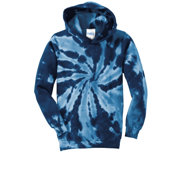 Port & Company Youth Tie-Dye Pullover Hooded Sweatshirt. - Port & Company Youth Tie-Dye Pullover Hooded Sweatshirt. - Image 19 of 60