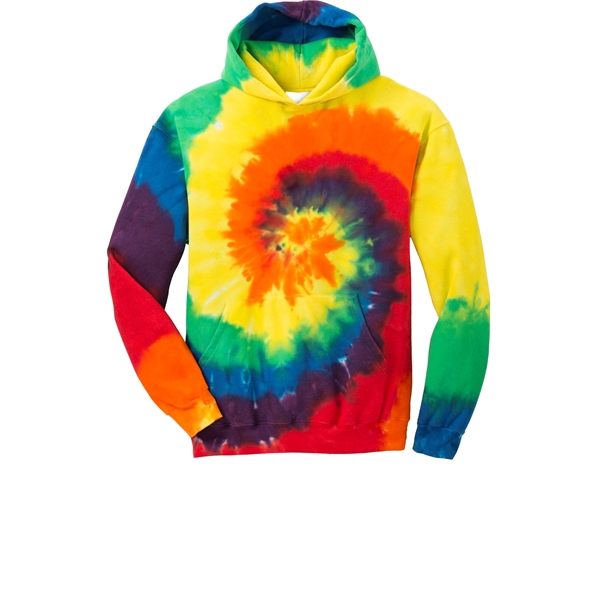 Port & Company Youth Tie-Dye Pullover Hooded Sweatshirt. - Port & Company Youth Tie-Dye Pullover Hooded Sweatshirt. - Image 33 of 60