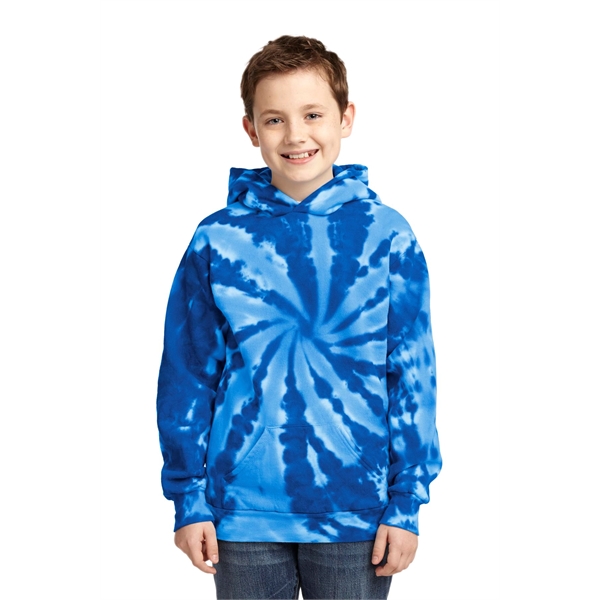 Port & Company Youth Tie-Dye Pullover Hooded Sweatshirt. - Port & Company Youth Tie-Dye Pullover Hooded Sweatshirt. - Image 40 of 60