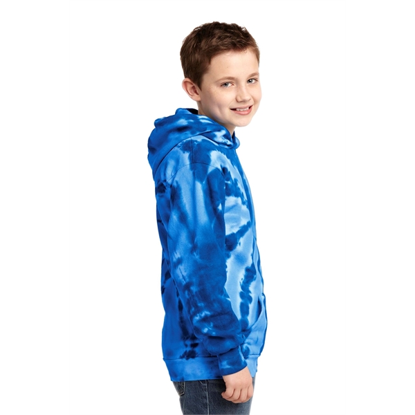 Port & Company Youth Tie-Dye Pullover Hooded Sweatshirt. - Port & Company Youth Tie-Dye Pullover Hooded Sweatshirt. - Image 42 of 60