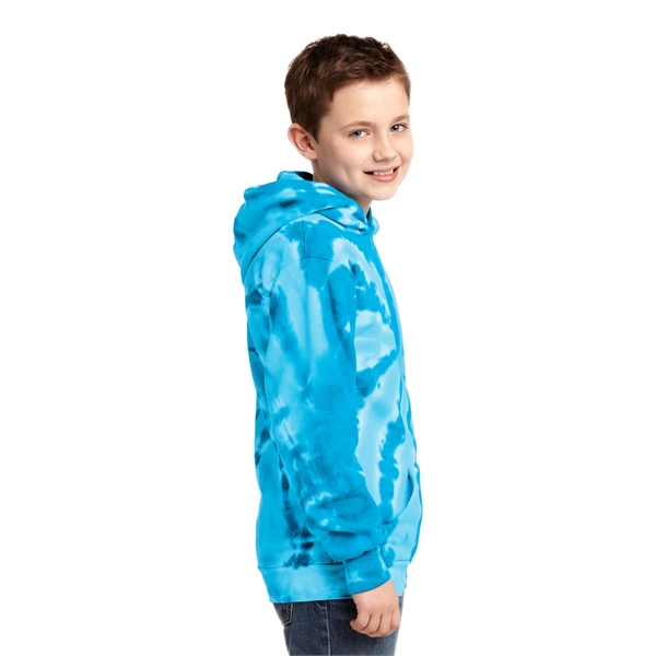 Port & Company Youth Tie-Dye Pullover Hooded Sweatshirt. - Port & Company Youth Tie-Dye Pullover Hooded Sweatshirt. - Image 47 of 60