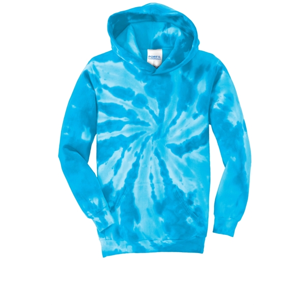 Port & Company Youth Tie-Dye Pullover Hooded Sweatshirt. - Port & Company Youth Tie-Dye Pullover Hooded Sweatshirt. - Image 48 of 60