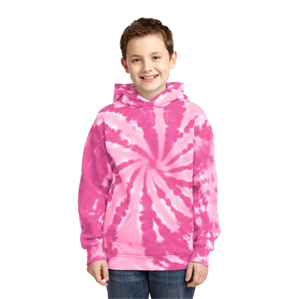 Port & Company Youth Tie-Dye Pullover Hooded Sweatshirt. - Port & Company Youth Tie-Dye Pullover Hooded Sweatshirt. - Image 50 of 60