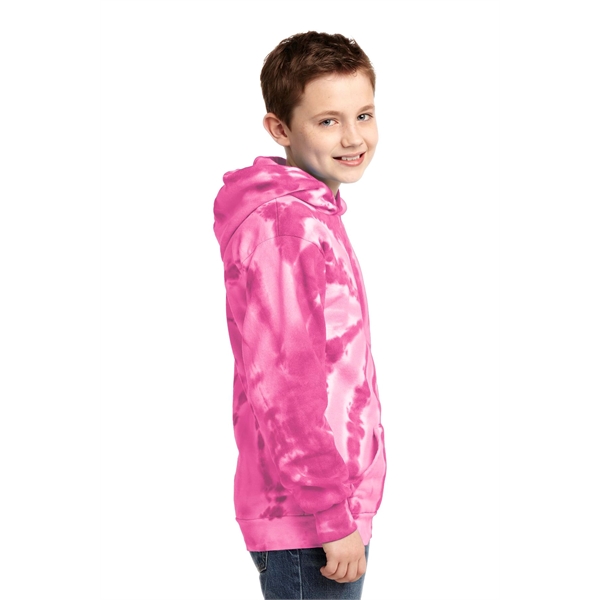 Port & Company Youth Tie-Dye Pullover Hooded Sweatshirt. - Port & Company Youth Tie-Dye Pullover Hooded Sweatshirt. - Image 52 of 60