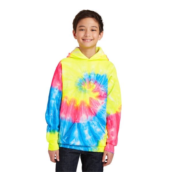 Port & Company Youth Tie-Dye Pullover Hooded Sweatshirt. - Port & Company Youth Tie-Dye Pullover Hooded Sweatshirt. - Image 55 of 60