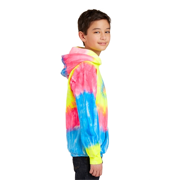 Port & Company Youth Tie-Dye Pullover Hooded Sweatshirt. - Port & Company Youth Tie-Dye Pullover Hooded Sweatshirt. - Image 57 of 60