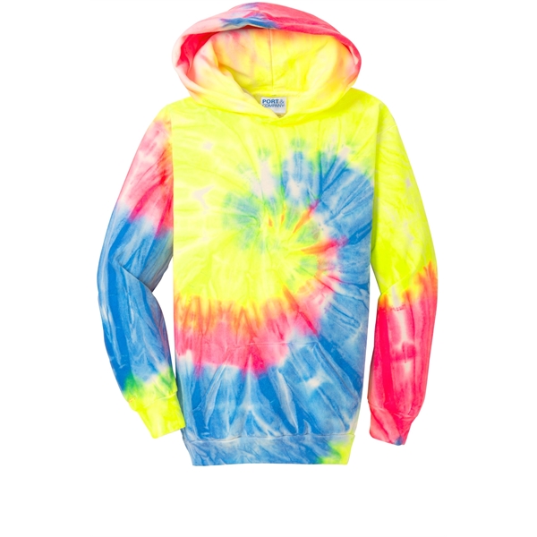 Port & Company Youth Tie-Dye Pullover Hooded Sweatshirt. - Port & Company Youth Tie-Dye Pullover Hooded Sweatshirt. - Image 58 of 60