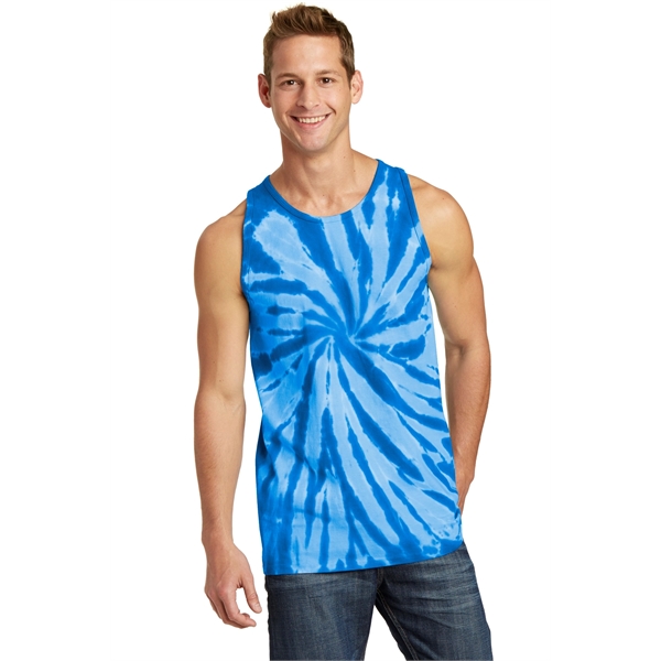 Port & Co Tie-Dye Tank Top. - Port & Co Tie-Dye Tank Top. - Image 15 of 30