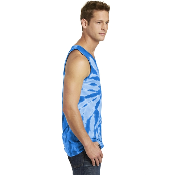 Port & Co Tie-Dye Tank Top. - Port & Co Tie-Dye Tank Top. - Image 17 of 30