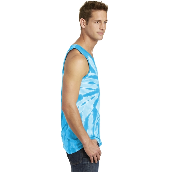 Port & Co Tie-Dye Tank Top. - Port & Co Tie-Dye Tank Top. - Image 23 of 30