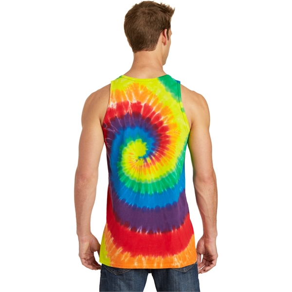 Port & Co Tie-Dye Tank Top. - Port & Co Tie-Dye Tank Top. - Image 11 of 30