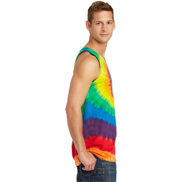 Port & Co Tie-Dye Tank Top. - Port & Co Tie-Dye Tank Top. - Image 12 of 30