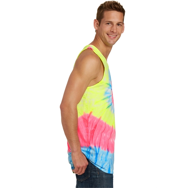 Port & Co Tie-Dye Tank Top. - Port & Co Tie-Dye Tank Top. - Image 2 of 30