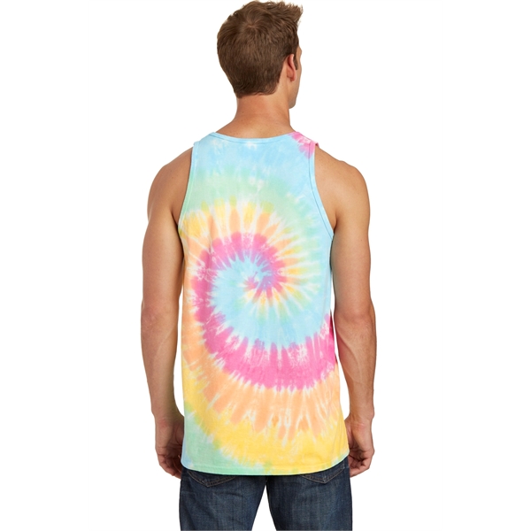 Port & Co Tie-Dye Tank Top. - Port & Co Tie-Dye Tank Top. - Image 6 of 30