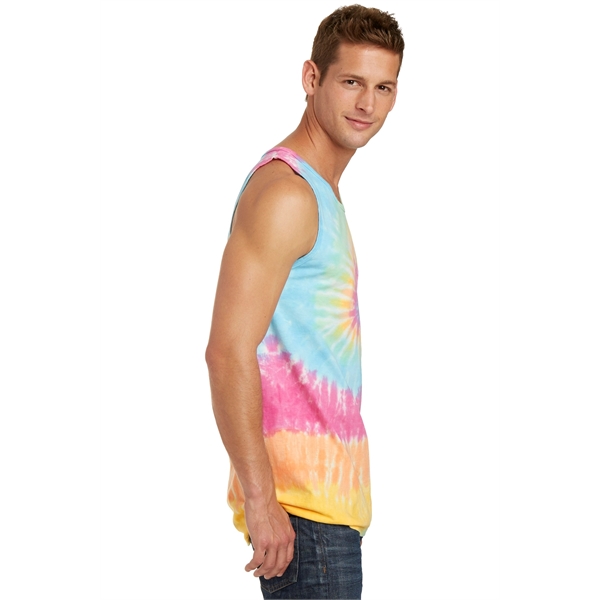 Port & Co Tie-Dye Tank Top. - Port & Co Tie-Dye Tank Top. - Image 7 of 30