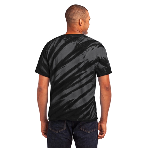 Port & Company - Tiger Stripe Tie-Dye Tee. - Port & Company - Tiger Stripe Tie-Dye Tee. - Image 2 of 40