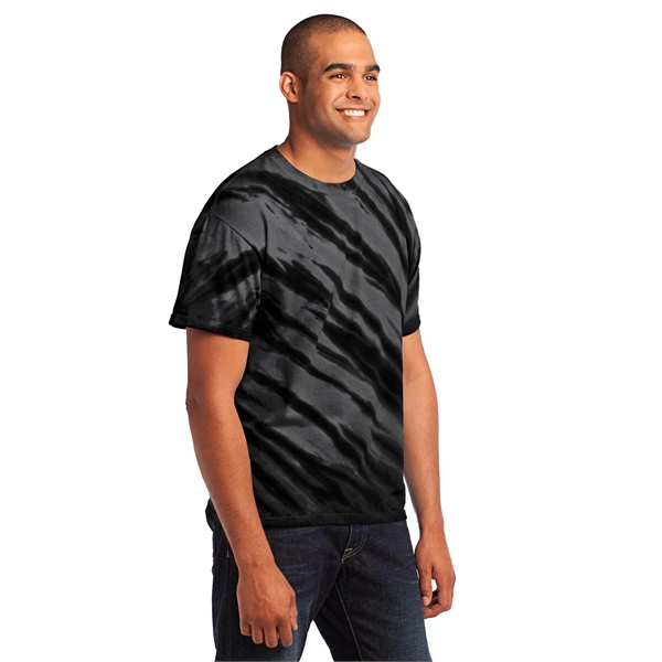 Port & Company - Tiger Stripe Tie-Dye Tee. - Port & Company - Tiger Stripe Tie-Dye Tee. - Image 3 of 40